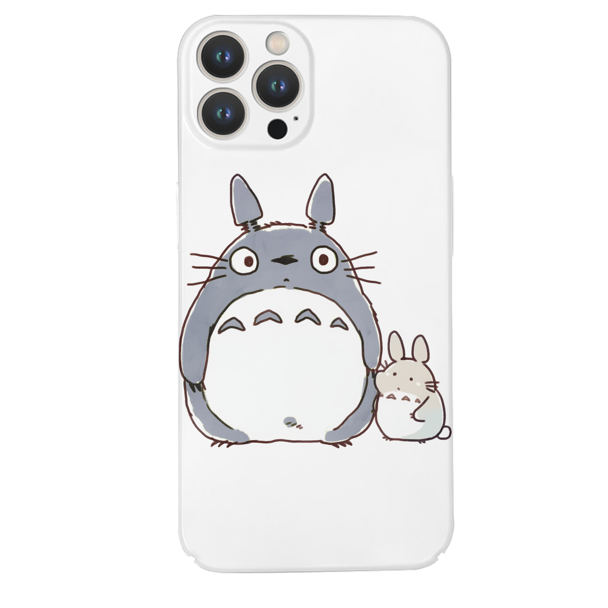 （画像用） となりのトトロ 草壁メイ 草壁サツキ My Neighbor Totoro Satsuki Kusakabe Mei Kusakabe 【iPhone 14シリーズ対応】ハードケース